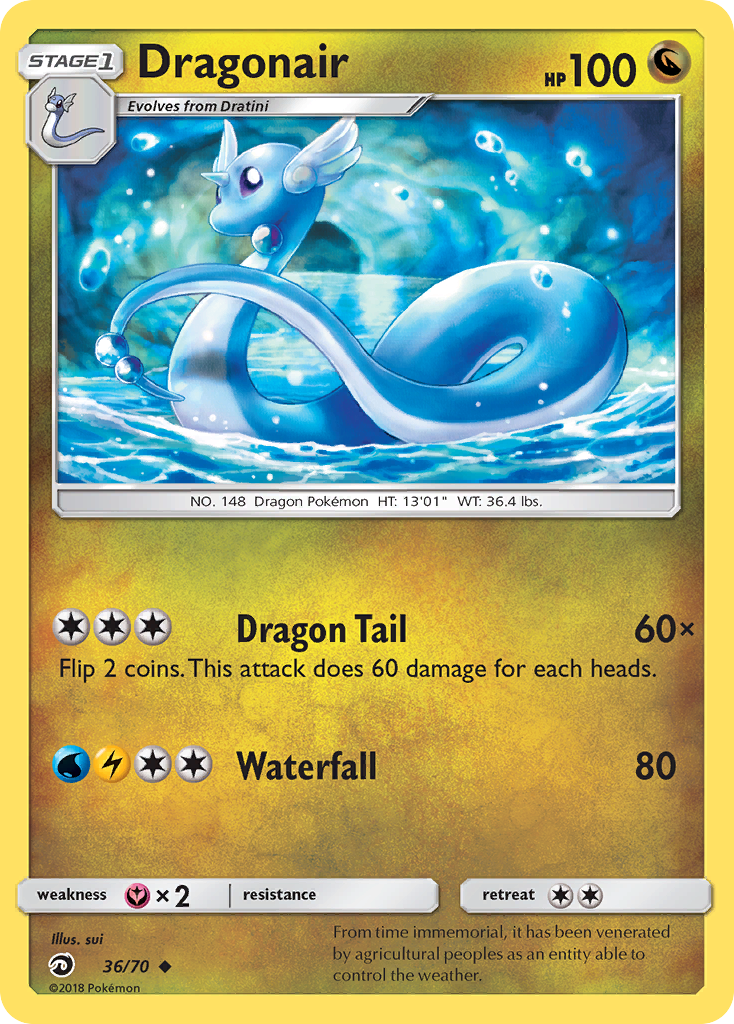 Dragonair (36/70) [Sun & Moon: Dragon Majesty] | Jomio and Rueliete's Cards and Comics