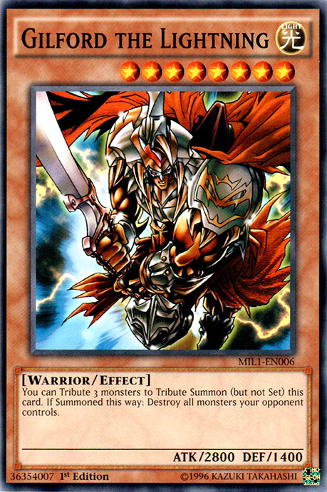 Gilford the Lightning [MIL1-EN006] Common | Jomio and Rueliete's Cards and Comics