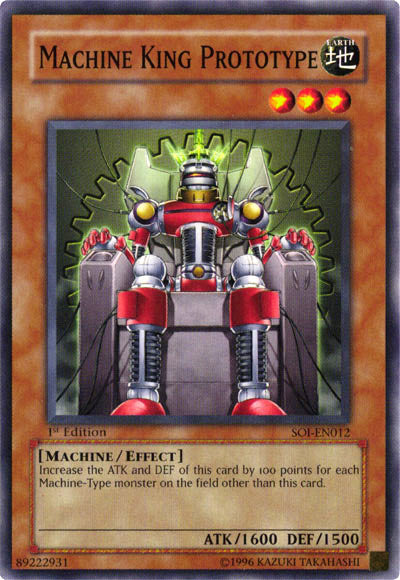 Machine King Prototype [SOI-EN012] Common | Jomio and Rueliete's Cards and Comics