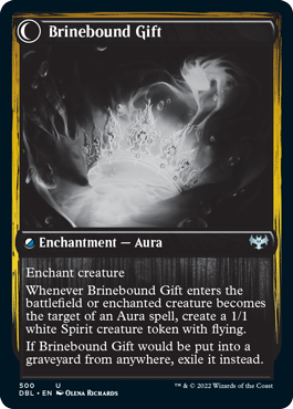 Brine Comber // Brinebound Gift [Innistrad: Double Feature] | Jomio and Rueliete's Cards and Comics