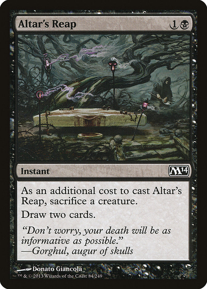 Altar's Reap [Magic 2014] | Jomio and Rueliete's Cards and Comics
