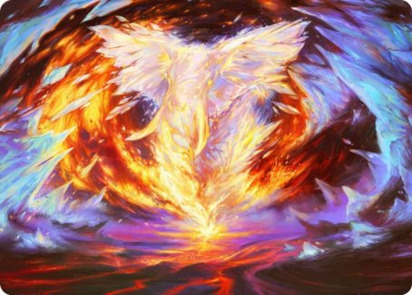 Magma Opus Art Card [Strixhaven: School of Mages Art Series] | Jomio and Rueliete's Cards and Comics