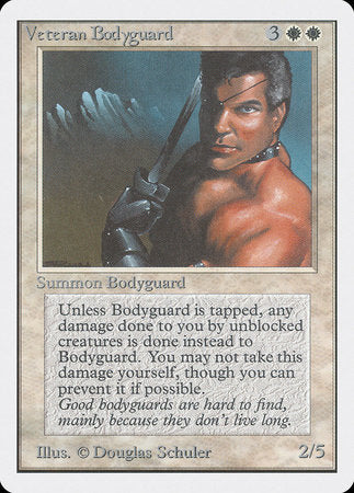 Veteran Bodyguard [Unlimited Edition] | Jomio and Rueliete's Cards and Comics