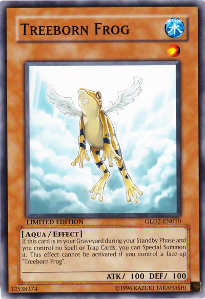 Treeborn Frog [GLD2-EN010] Common | Jomio and Rueliete's Cards and Comics