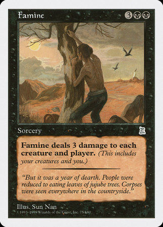 Famine [Portal Three Kingdoms] | Jomio and Rueliete's Cards and Comics