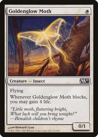 Goldenglow Moth [Magic 2011] | Jomio and Rueliete's Cards and Comics