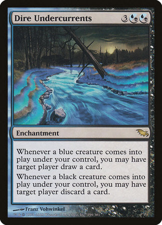 Dire Undercurrents [Shadowmoor] | Jomio and Rueliete's Cards and Comics