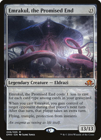Emrakul, the Promised End [Eldritch Moon] | Jomio and Rueliete's Cards and Comics
