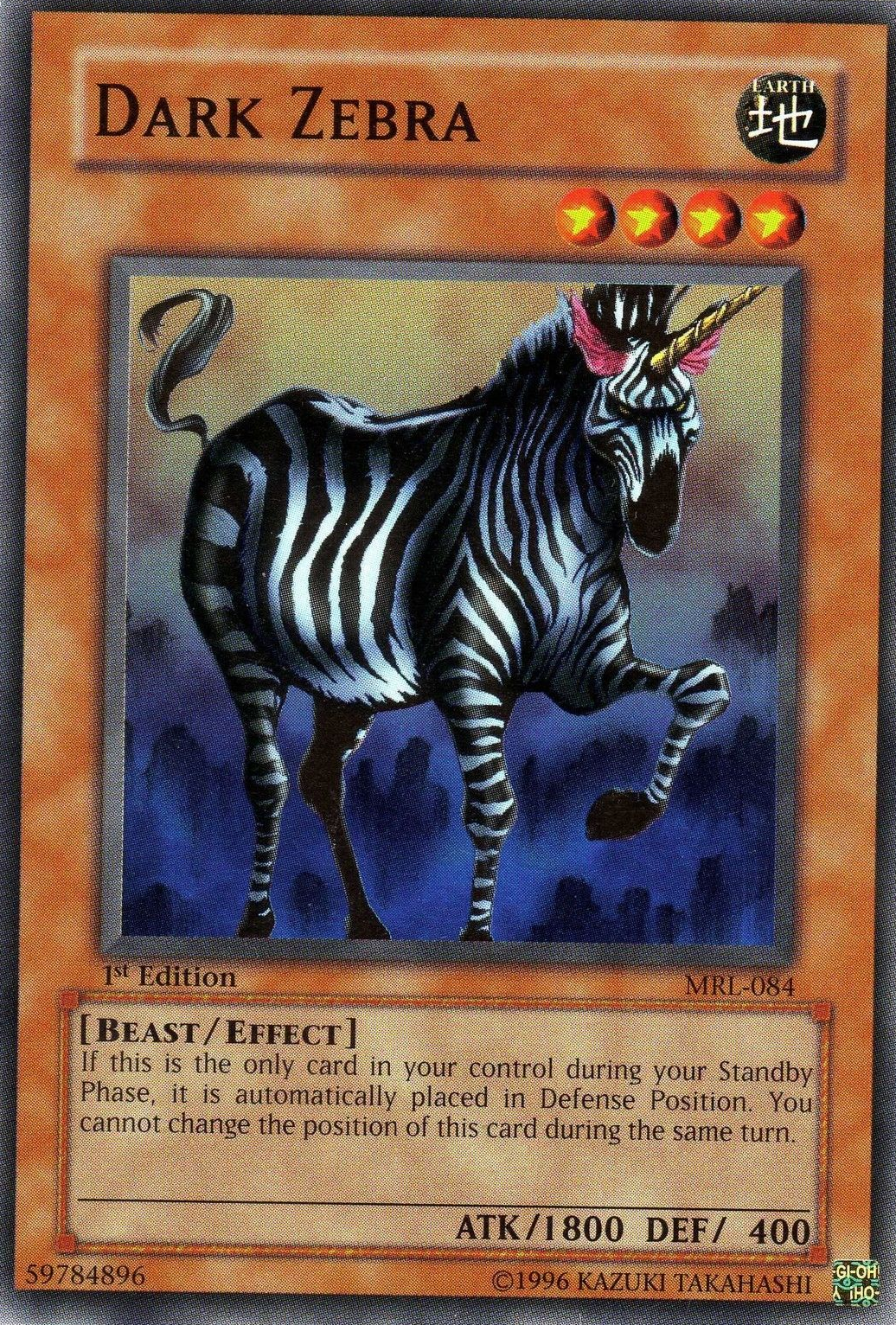 Dark Zebra [MRL-084] Common | Jomio and Rueliete's Cards and Comics