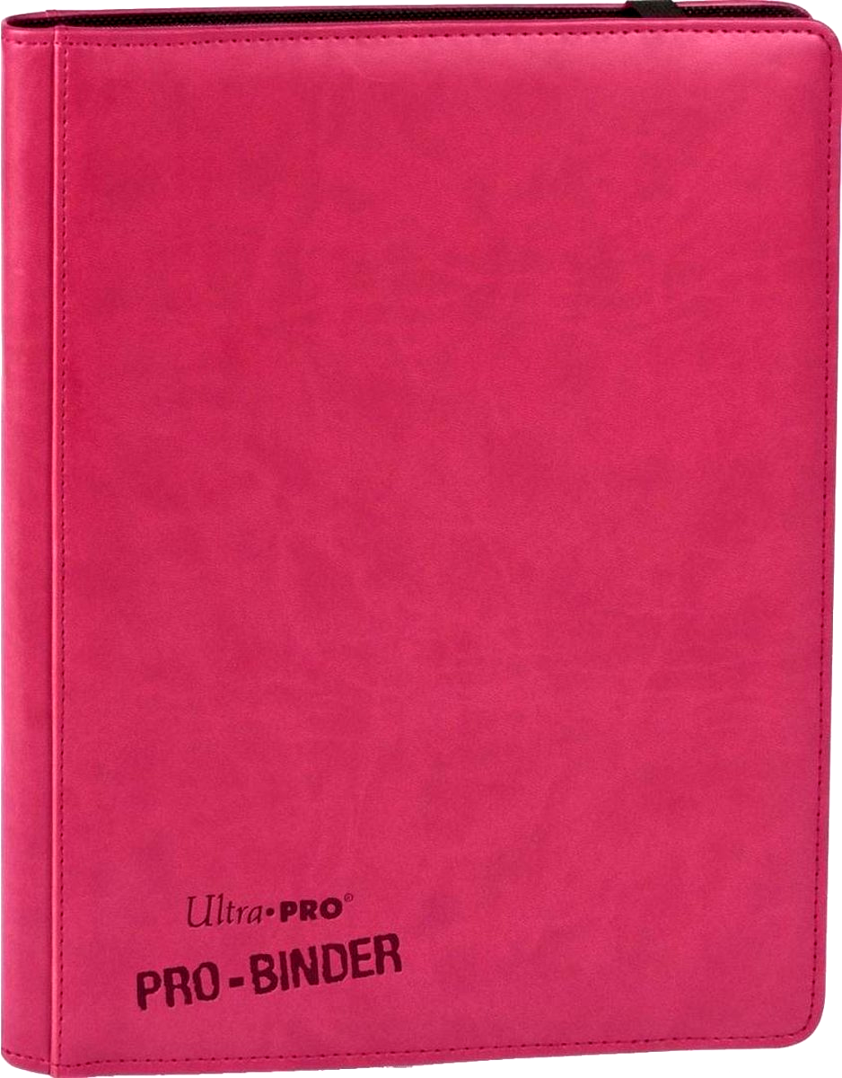 Ultra PRO: 9-Pocket Premium PRO-Binder (Bright Pink) | Jomio and Rueliete's Cards and Comics
