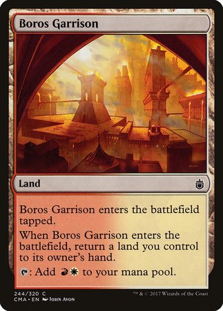Boros Garrison [Commander Anthology] | Jomio and Rueliete's Cards and Comics