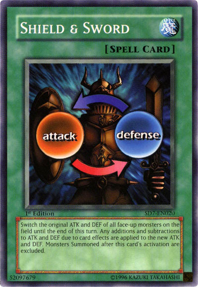 Shield & Sword [SD7-EN020] Common | Jomio and Rueliete's Cards and Comics