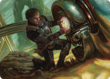 Urza, Powerstone Prodigy Art Card [The Brothers' War Art Series] | Jomio and Rueliete's Cards and Comics
