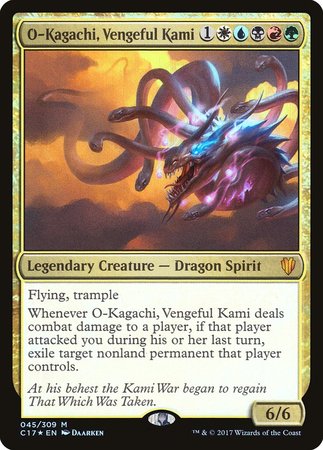 O-Kagachi, Vengeful Kami [Commander 2017] | Jomio and Rueliete's Cards and Comics