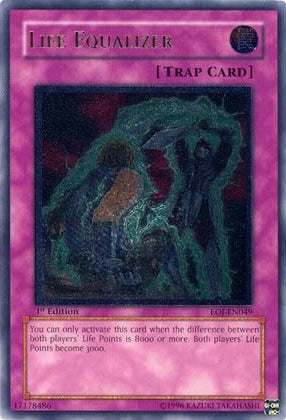 Life Equalizer (UTR) [EOJ-EN049] Ultimate Rare | Jomio and Rueliete's Cards and Comics