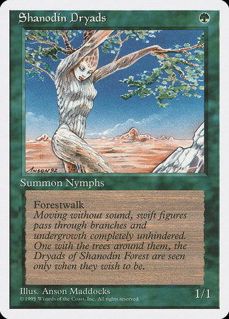 Shanodin Dryads [Fourth Edition] | Jomio and Rueliete's Cards and Comics