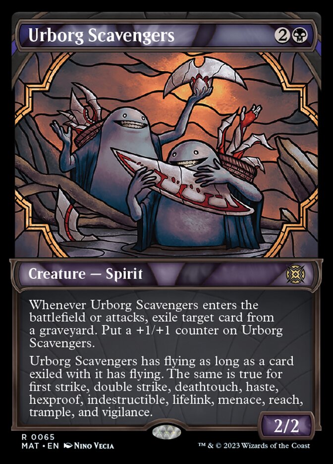 Urborg Scavengers (Showcase) [March of the Machine: The Aftermath] | Jomio and Rueliete's Cards and Comics