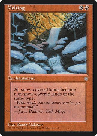 Melting [Ice Age] | Jomio and Rueliete's Cards and Comics