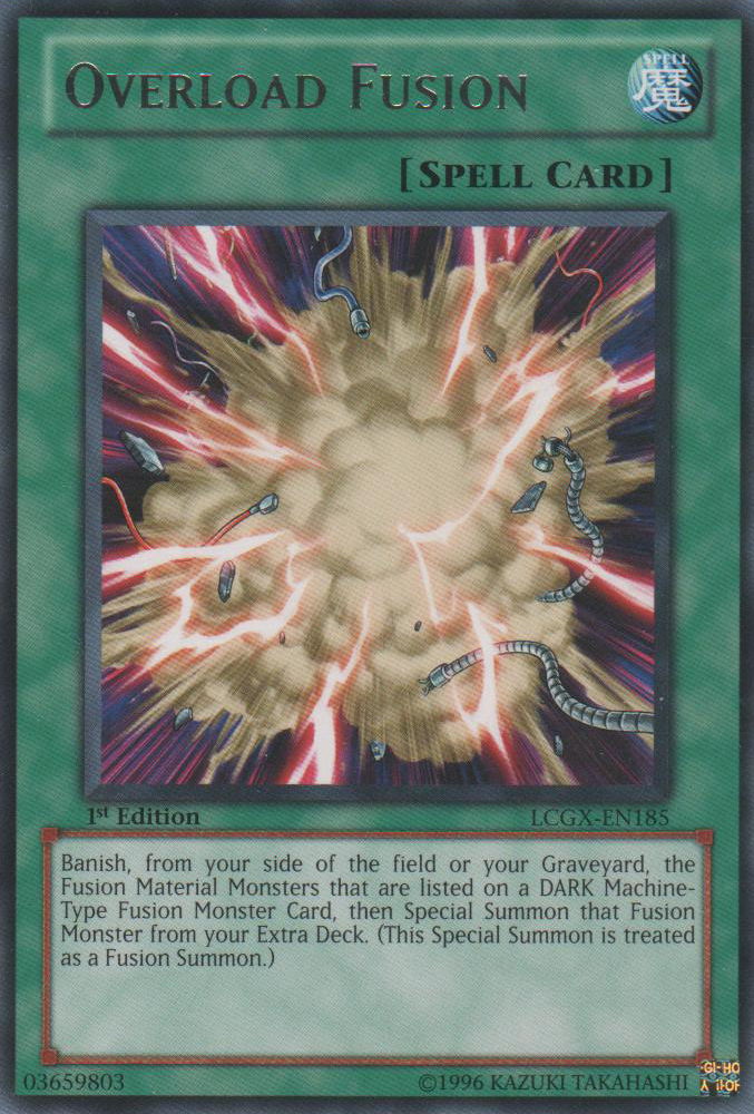 Overload Fusion [LCGX-EN185] Rare | Jomio and Rueliete's Cards and Comics