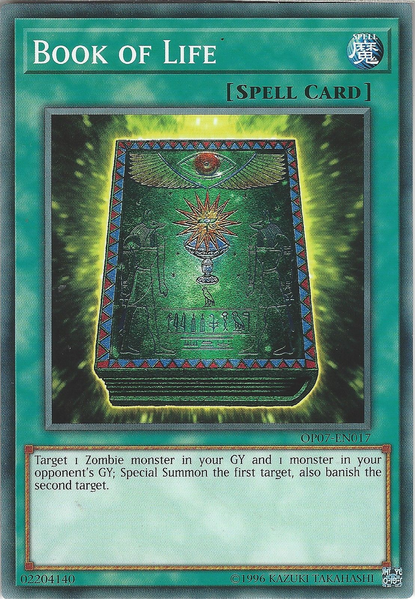 Book of Life [OP07-EN017] Common | Jomio and Rueliete's Cards and Comics