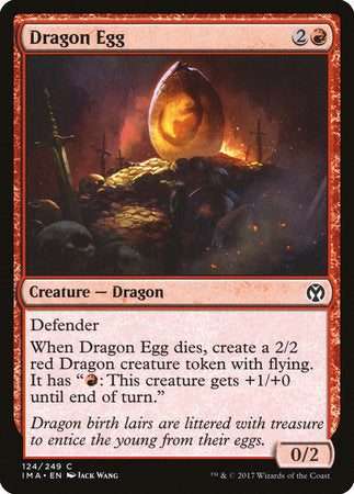 Dragon Egg [Iconic Masters] | Jomio and Rueliete's Cards and Comics