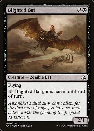 Blighted Bat [Amonkhet] | Jomio and Rueliete's Cards and Comics