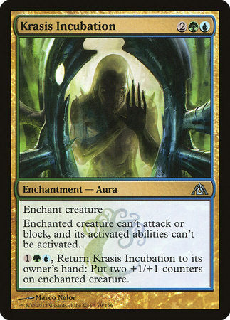 Krasis Incubation [Dragon's Maze] | Jomio and Rueliete's Cards and Comics