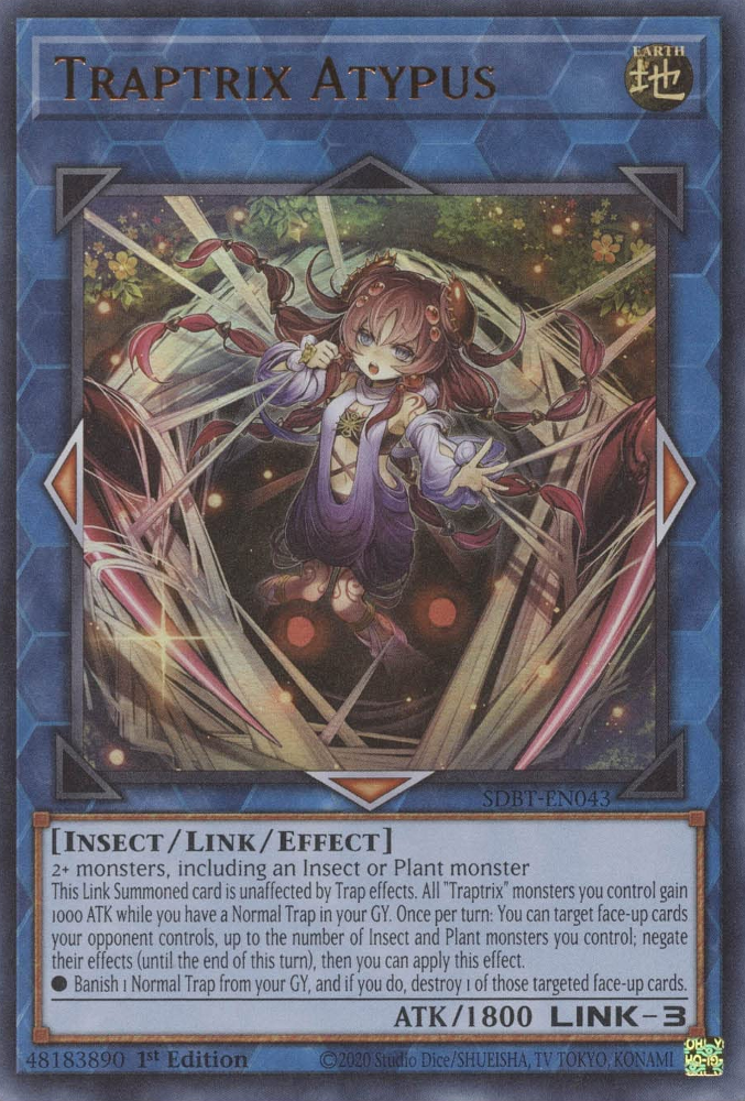 Traptrix Atypus [SDBT-EN043] Ultra Rare | Jomio and Rueliete's Cards and Comics