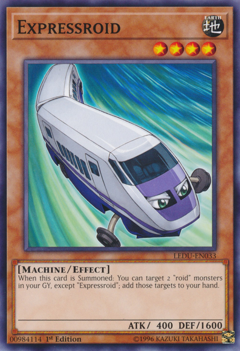 Expressroid [LEDU-EN033] Common | Jomio and Rueliete's Cards and Comics