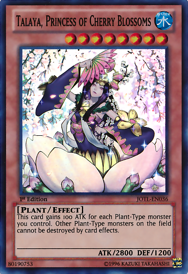 Talaya, Princess of Cherry Blossoms [JOTL-EN036] Super Rare | Jomio and Rueliete's Cards and Comics