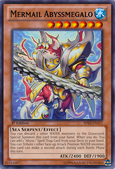 Mermail Abyssmegalo [BP02-EN117] Rare | Jomio and Rueliete's Cards and Comics