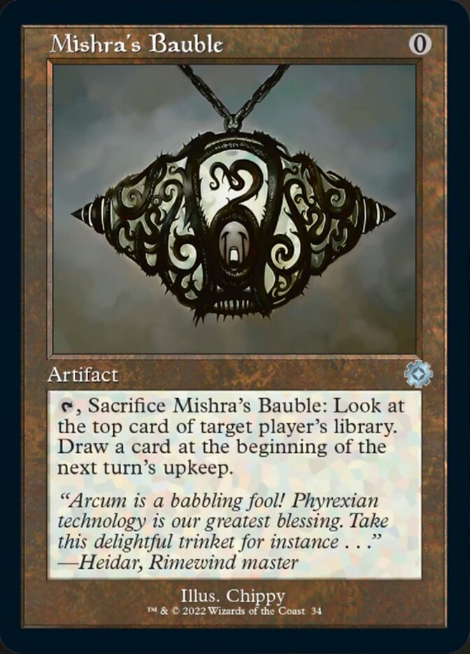 Mishra's Bauble (Retro) [The Brothers' War Retro Artifacts] | Jomio and Rueliete's Cards and Comics