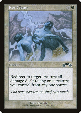 Kor Chant [Exodus] | Jomio and Rueliete's Cards and Comics