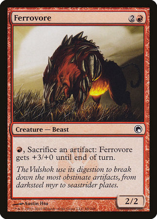 Ferrovore [Scars of Mirrodin] | Jomio and Rueliete's Cards and Comics