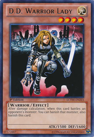 D.D. Warrior Lady [LCYW-EN215] Rare | Jomio and Rueliete's Cards and Comics
