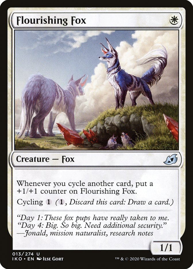 Flourishing Fox [Ikoria: Lair of Behemoths] | Jomio and Rueliete's Cards and Comics