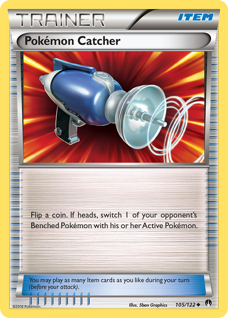 Pokemon Catcher (105/122) [XY: BREAKpoint] | Jomio and Rueliete's Cards and Comics