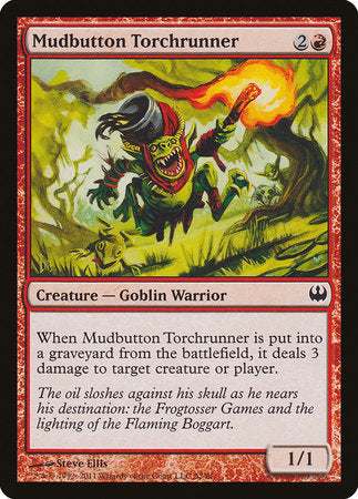 Mudbutton Torchrunner [Duel Decks: Knights vs. Dragons] | Jomio and Rueliete's Cards and Comics