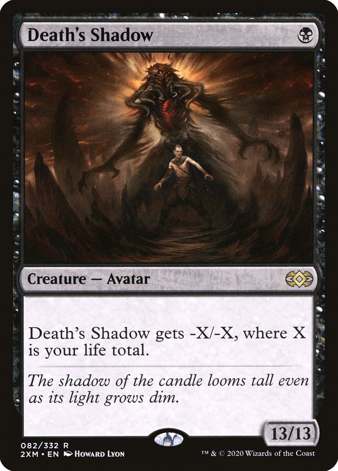 Death's Shadow [Double Masters] | Jomio and Rueliete's Cards and Comics