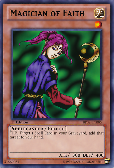 Magician of Faith [BP02-EN005] Rare | Jomio and Rueliete's Cards and Comics