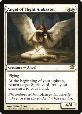 Angel of Flight Alabaster [Innistrad] | Jomio and Rueliete's Cards and Comics