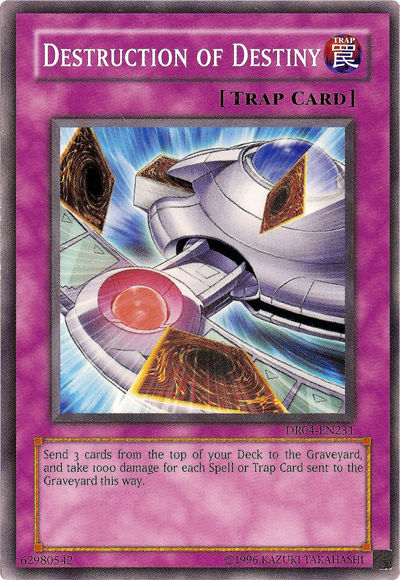 Destruction of Destiny [DR04-EN231] Common | Jomio and Rueliete's Cards and Comics