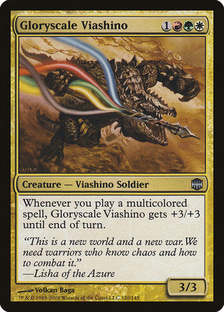 Gloryscale Viashino [Alara Reborn] | Jomio and Rueliete's Cards and Comics