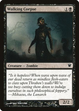 Walking Corpse [Innistrad] | Jomio and Rueliete's Cards and Comics