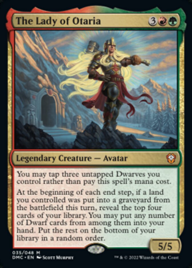 The Lady of Otaria [Dominaria United Commander] | Jomio and Rueliete's Cards and Comics