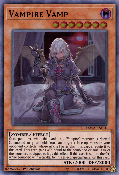 Vampire Vamp [DASA-EN050] Super Rare | Jomio and Rueliete's Cards and Comics