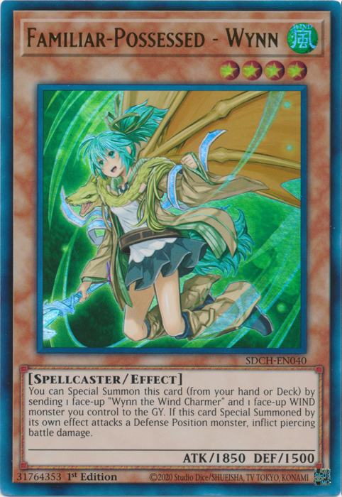 Familiar-Possessed - Wynn (Alternate Art) [SDCH-EN040] Ultra Rare | Jomio and Rueliete's Cards and Comics