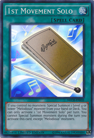 1st Movement Solo (SE) [NECH-ENS10] Super Rare | Jomio and Rueliete's Cards and Comics