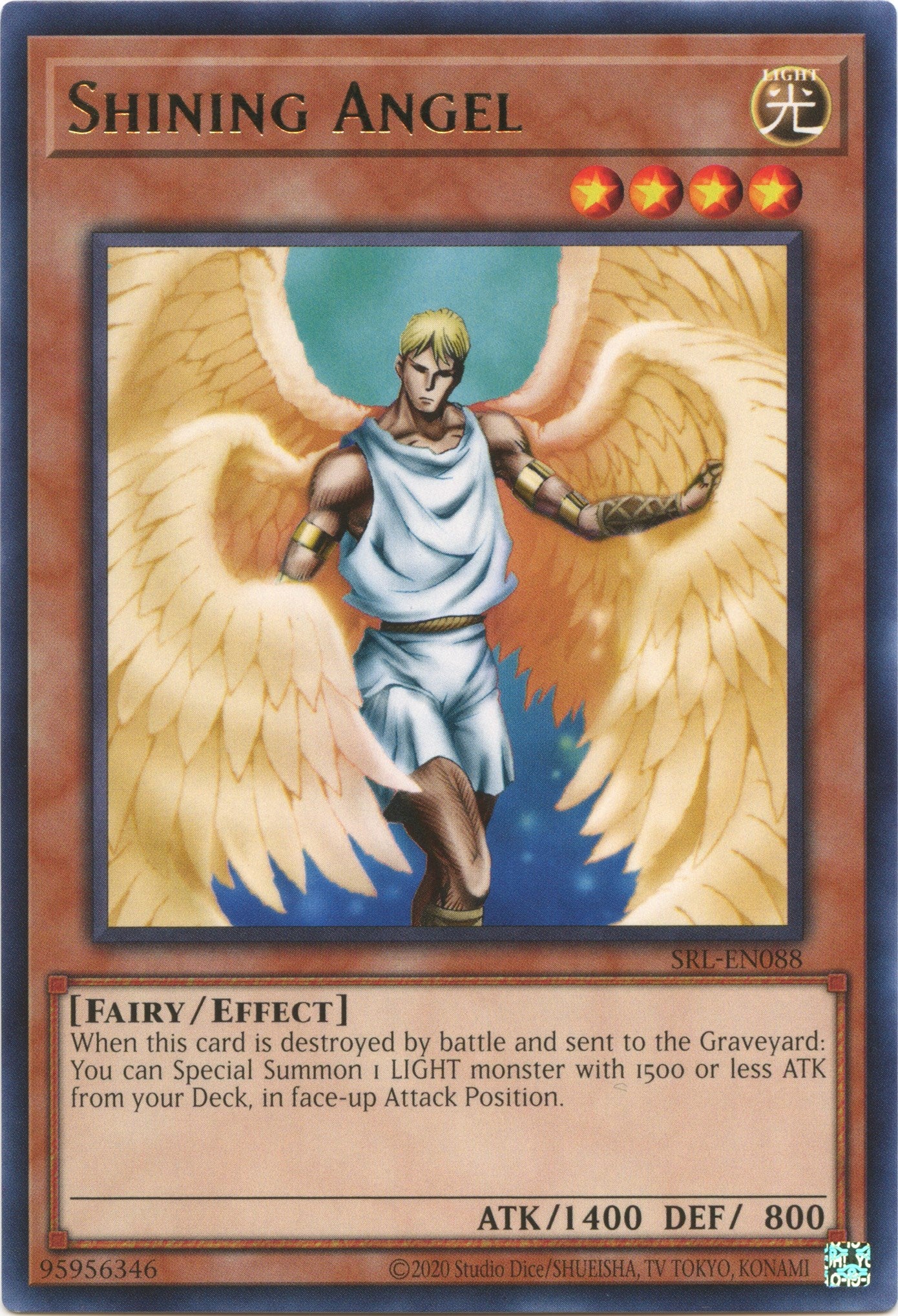 Shining Angel (25th Anniversary) [SRL-EN088] Rare | Jomio and Rueliete's Cards and Comics
