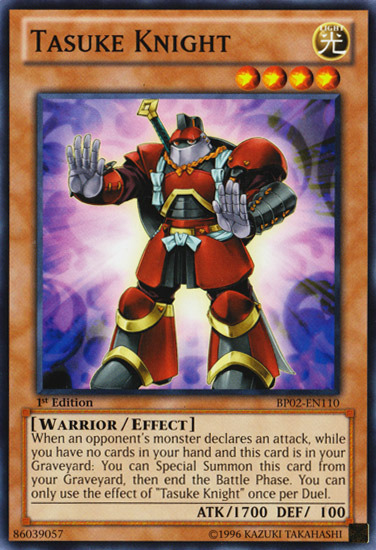 Tasuke Knight [BP02-EN110] Common | Jomio and Rueliete's Cards and Comics